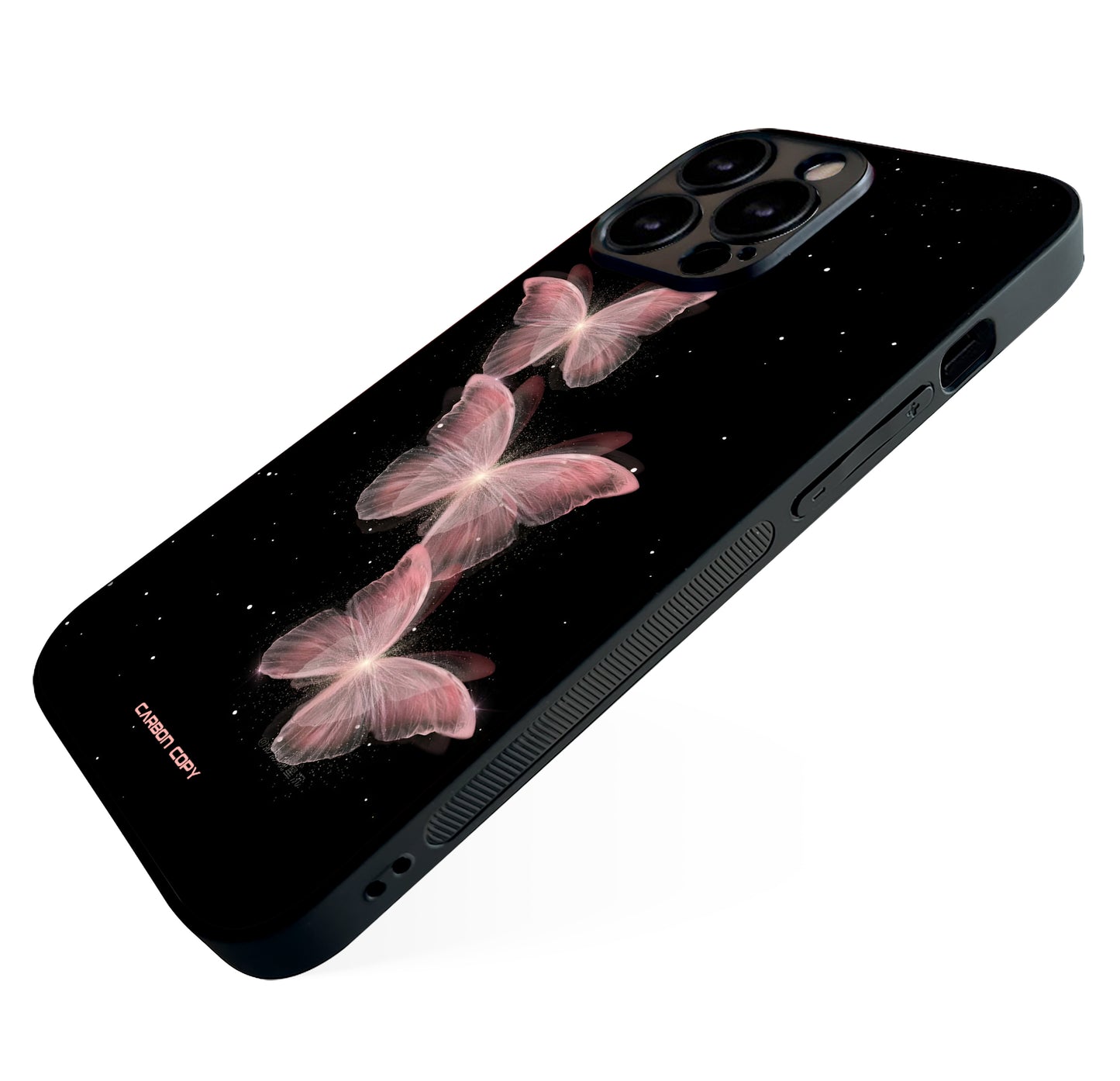 Pink color star dust phone cover