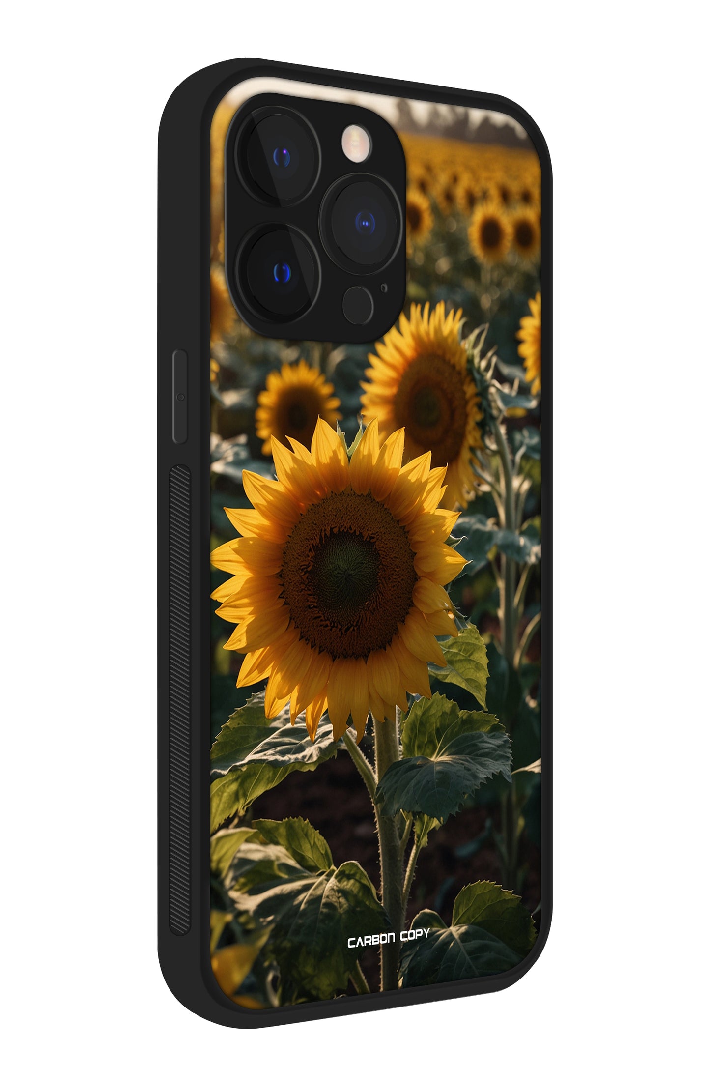 Happy Sunflower Pattern Premium Phone Case