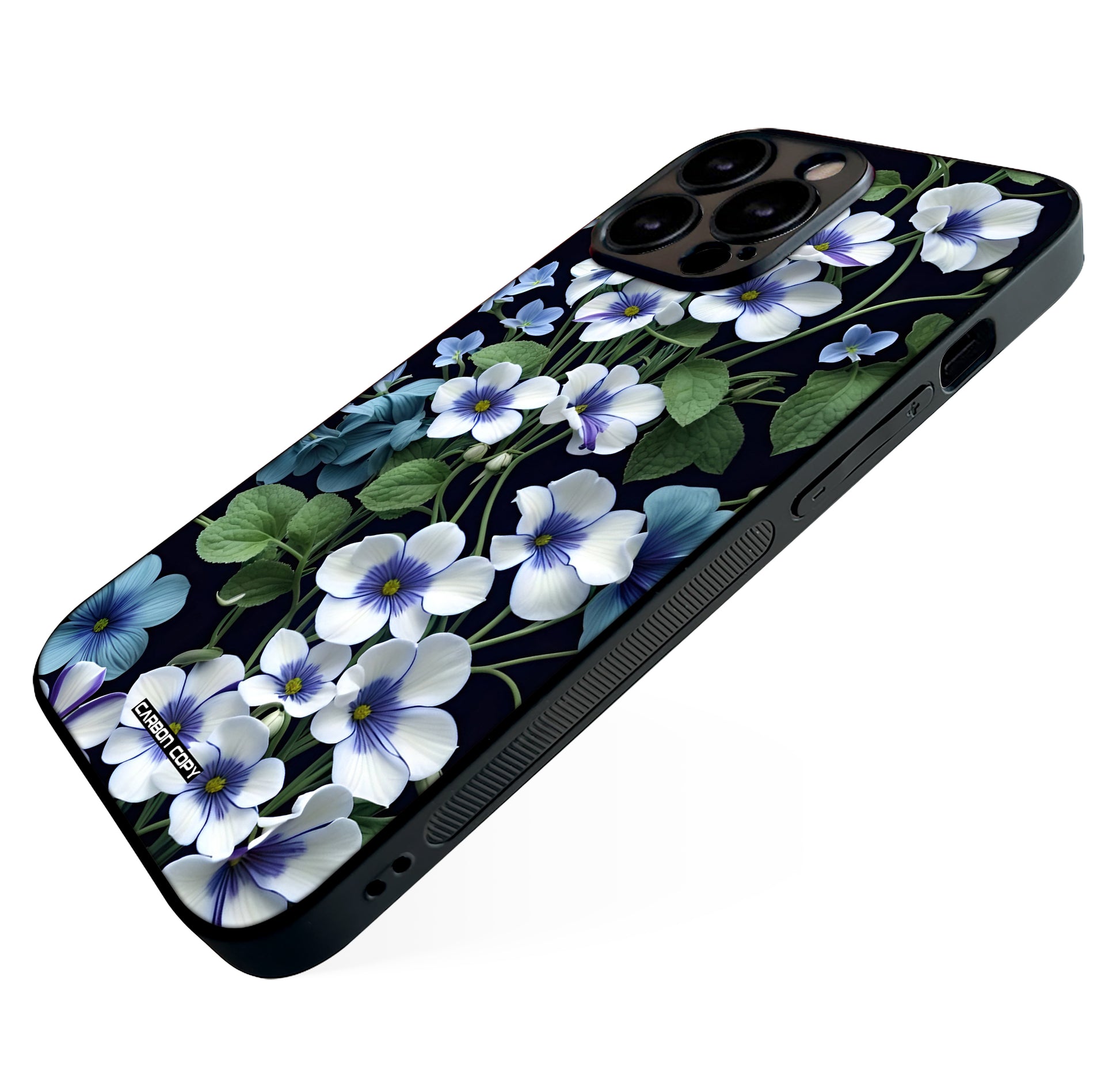 Phone Glass Case Bluebell Dreams