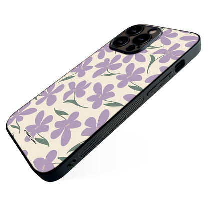 Violet Flower Pattern Phone Case