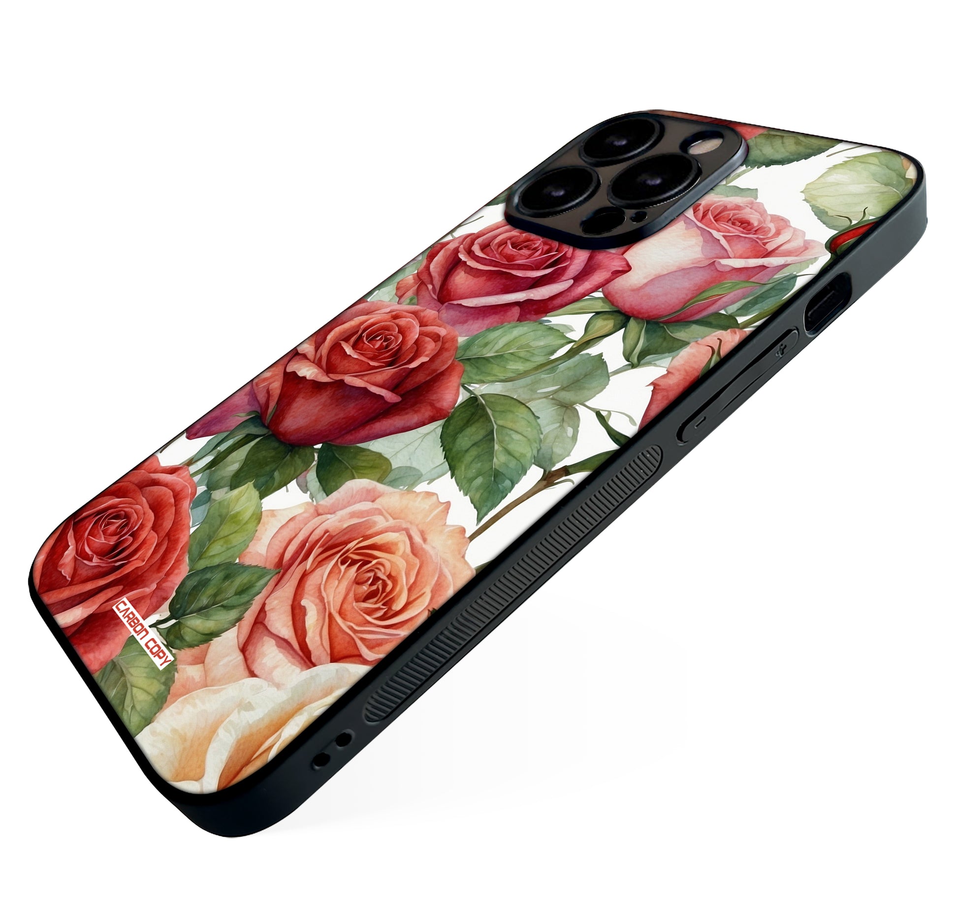 Rose Garden Print Premium Phone Glass Case