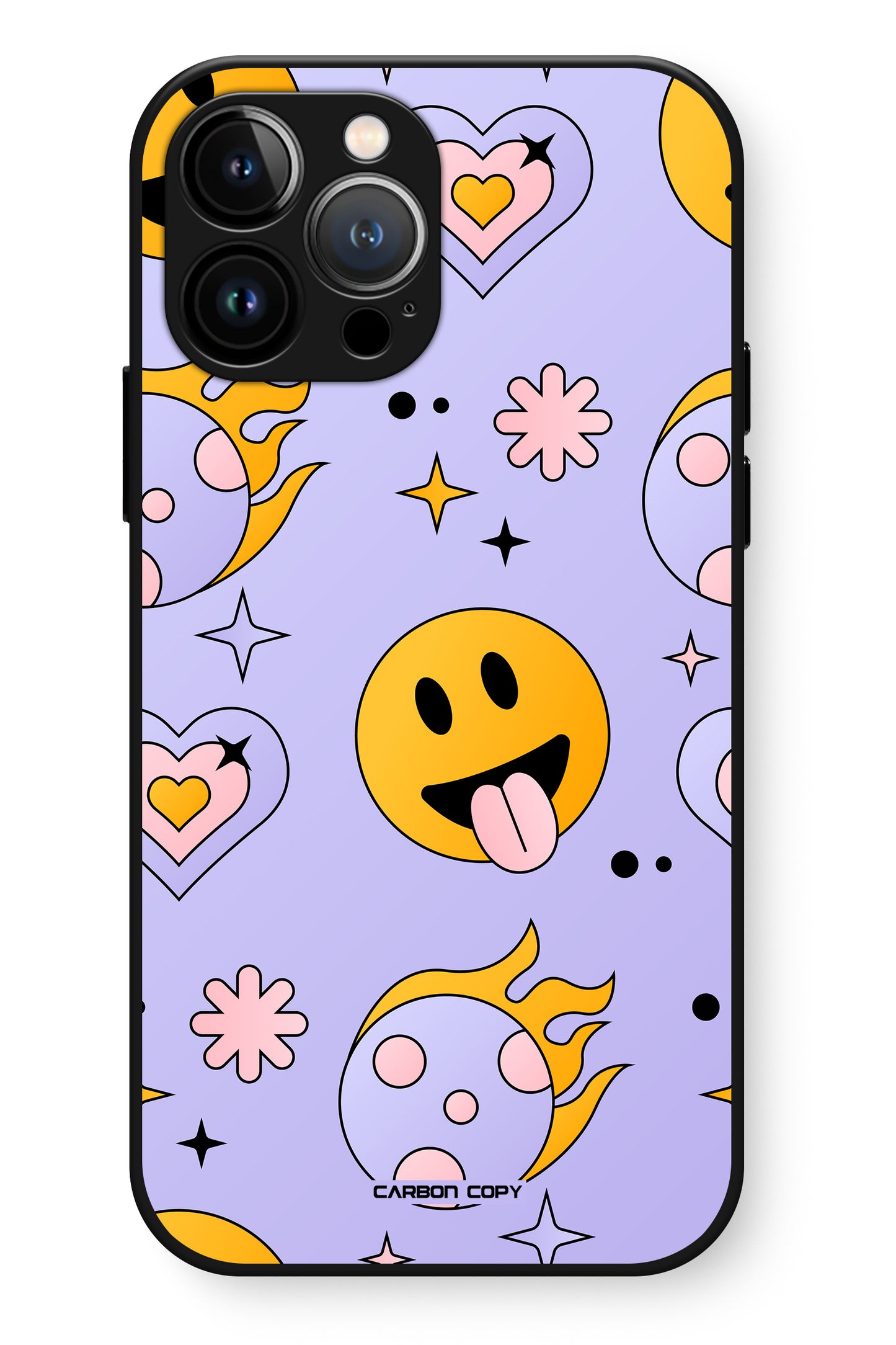 Funky Smiley Phone Glass Case