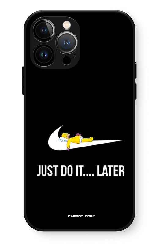 Just Do it Phone Glass Case