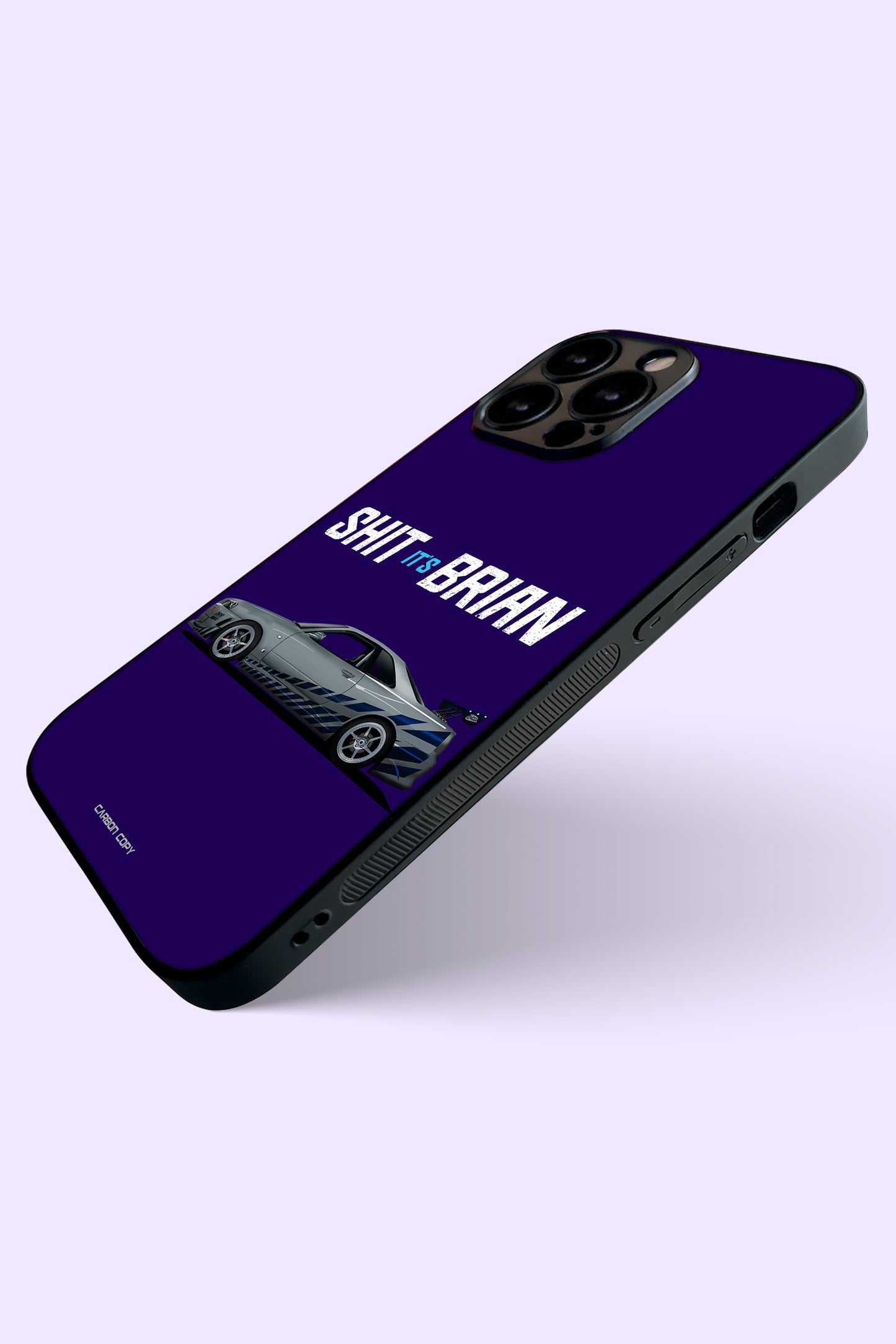 Nissan GTR R-34 Brian Blue Phone Glass Case