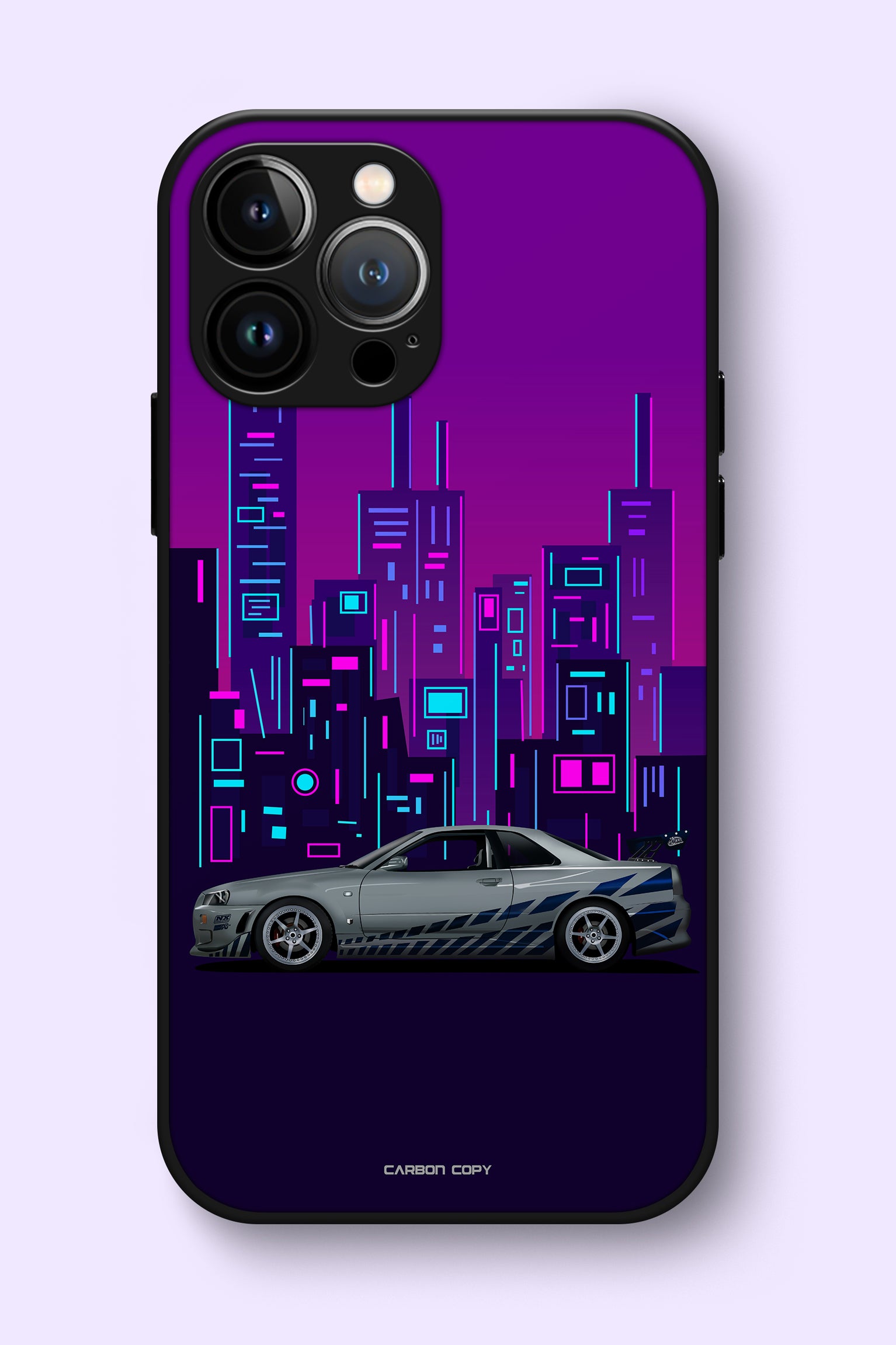 Premium Phone Cases | Nissan GTR R-34 City Lights | Carbon Copy ...