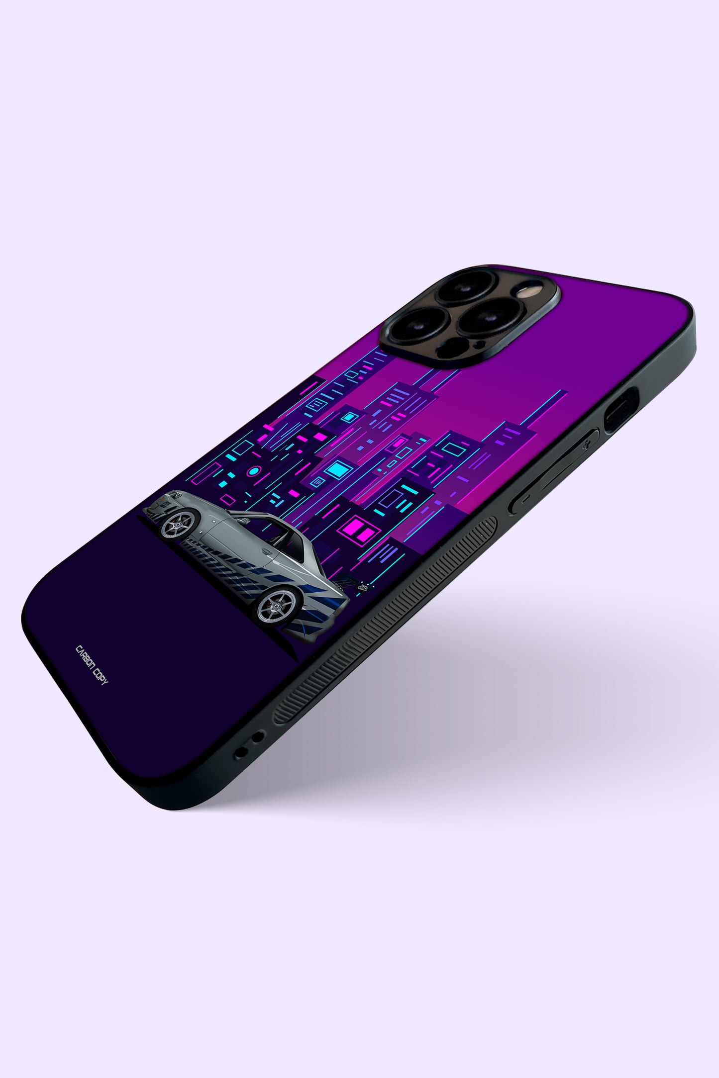 Nissan GTR R-34 City Lights Phone Glass Case