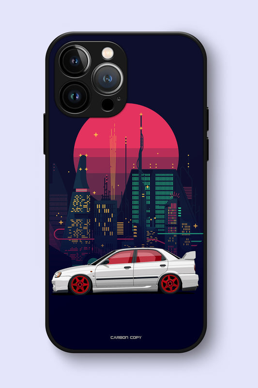 Maruti Baleno City Lights Premium Phone Glass Case