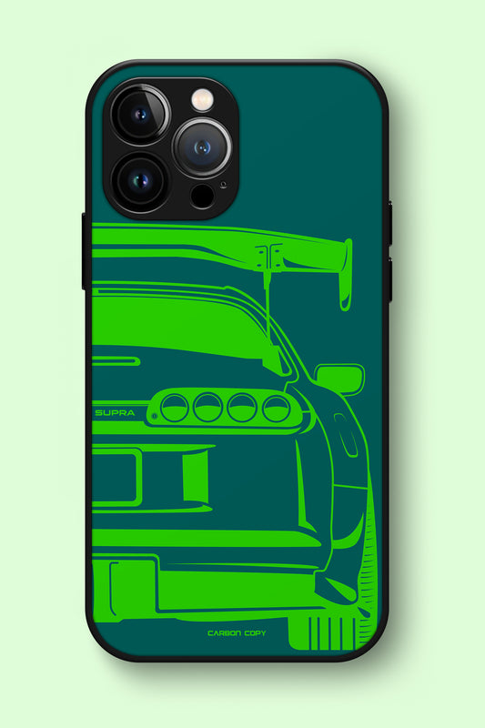 Toyota Mk-4 Green Premium Phone Glass Case