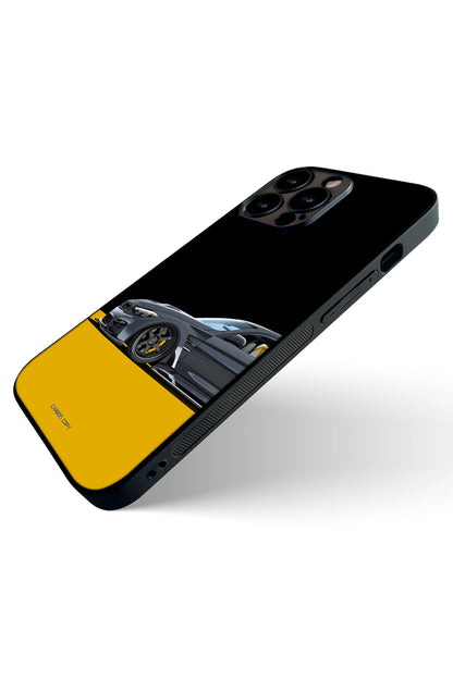 BMW M-4 Print Glass case for phone