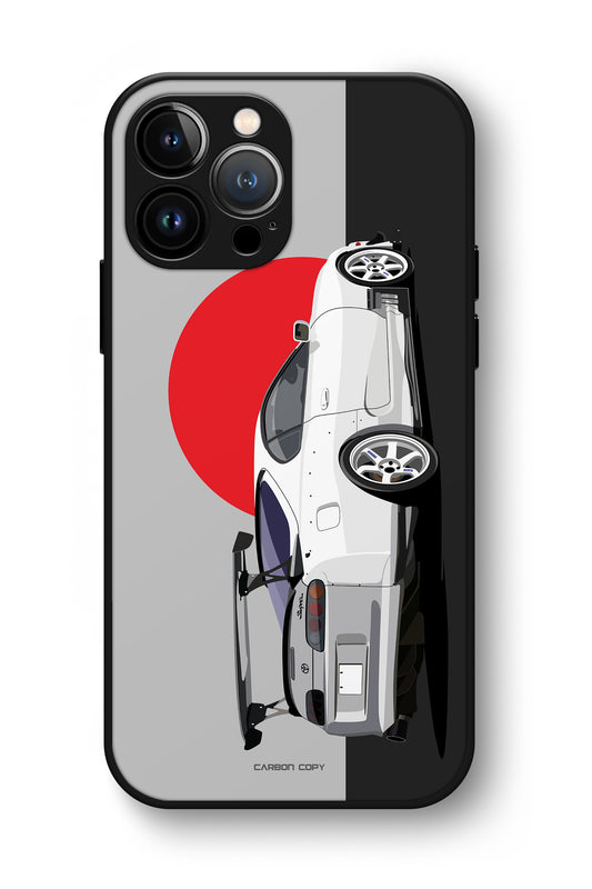 Toyota Supra Mk-4 Sunrise Premium Phone Glass Case 