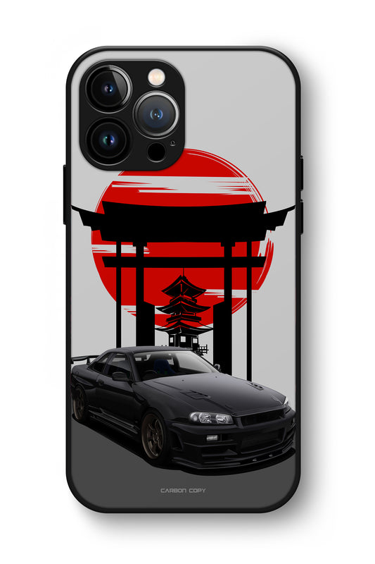 Nissan Skyline GTR-34 Godzilla JDM Premium Phone Glass Case