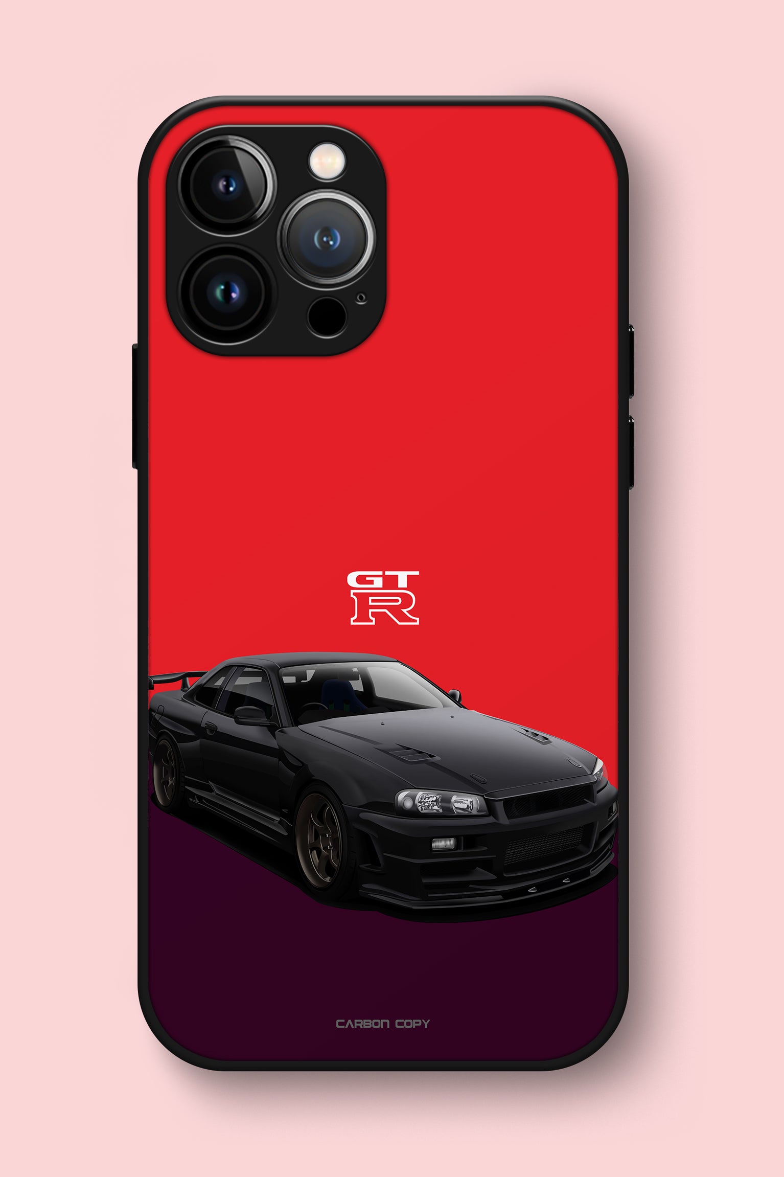 Premium Phone Cases | Nissan Skyline GTR-34 Godzilla Red | Carbon Copy ...