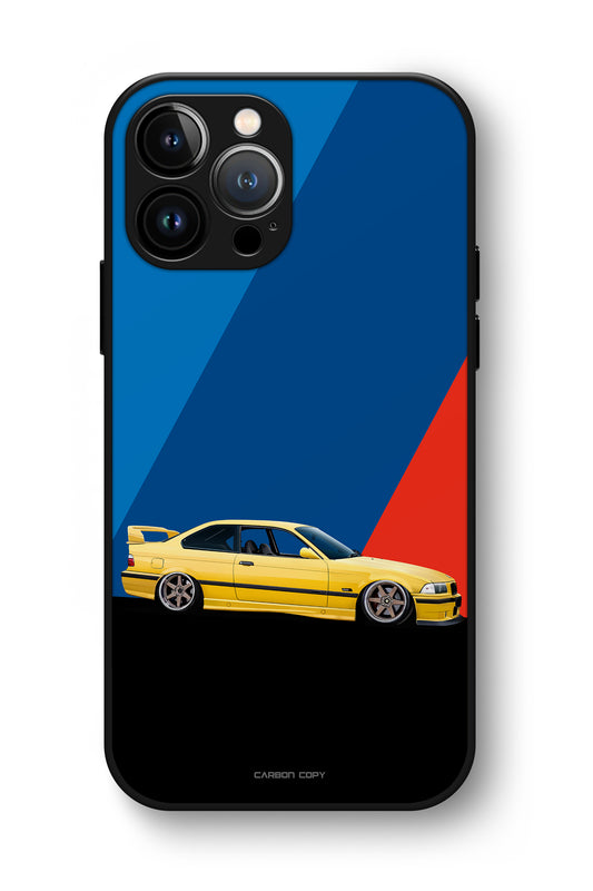 BMW E36 M3 Special Edition Nurburgring Premium Phone Glass Case