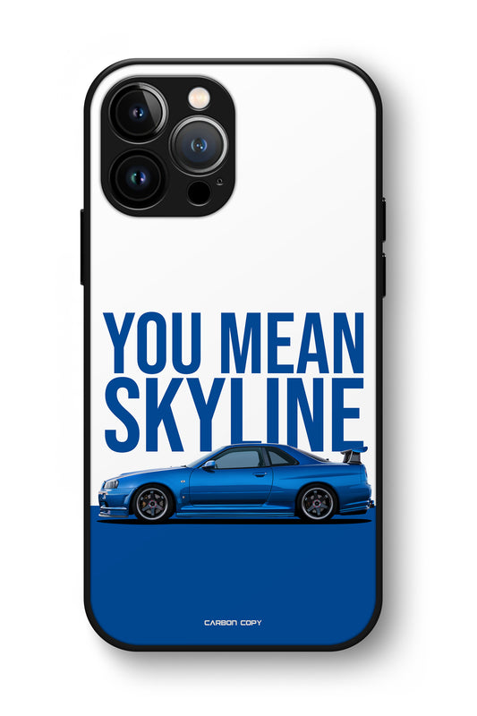 Nissan Skyline Brian Premium Phone Glass Case