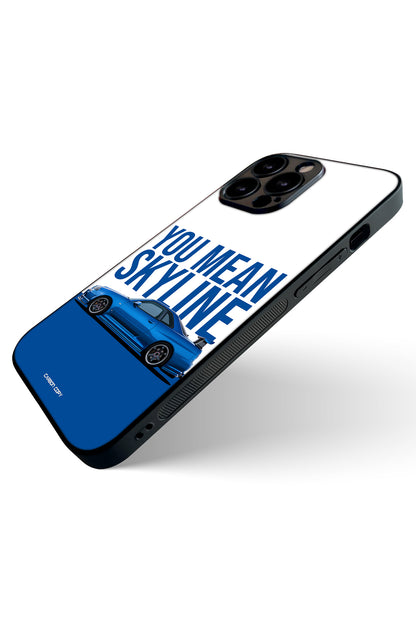 Nissan Skyline Brian Phone Glass Case