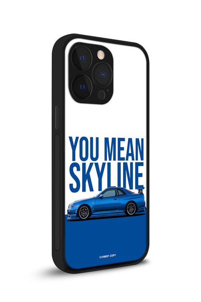 Nissan Skyline Brian Glass Case for phone