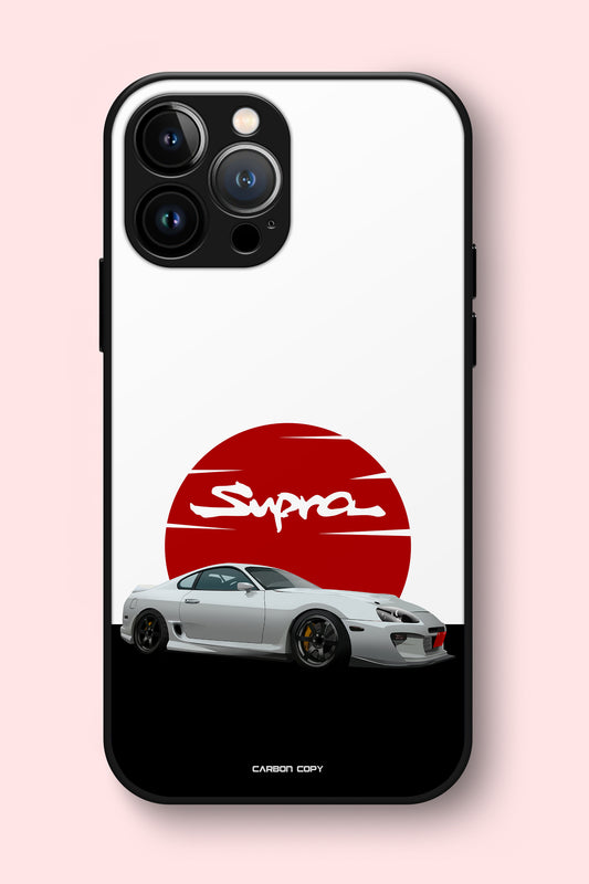 Toyota Supra Sunset Premium Phone Glass Case