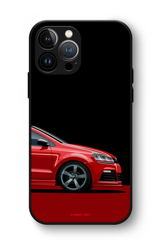 VW Polo Black Edition Premium Phone Glass Case