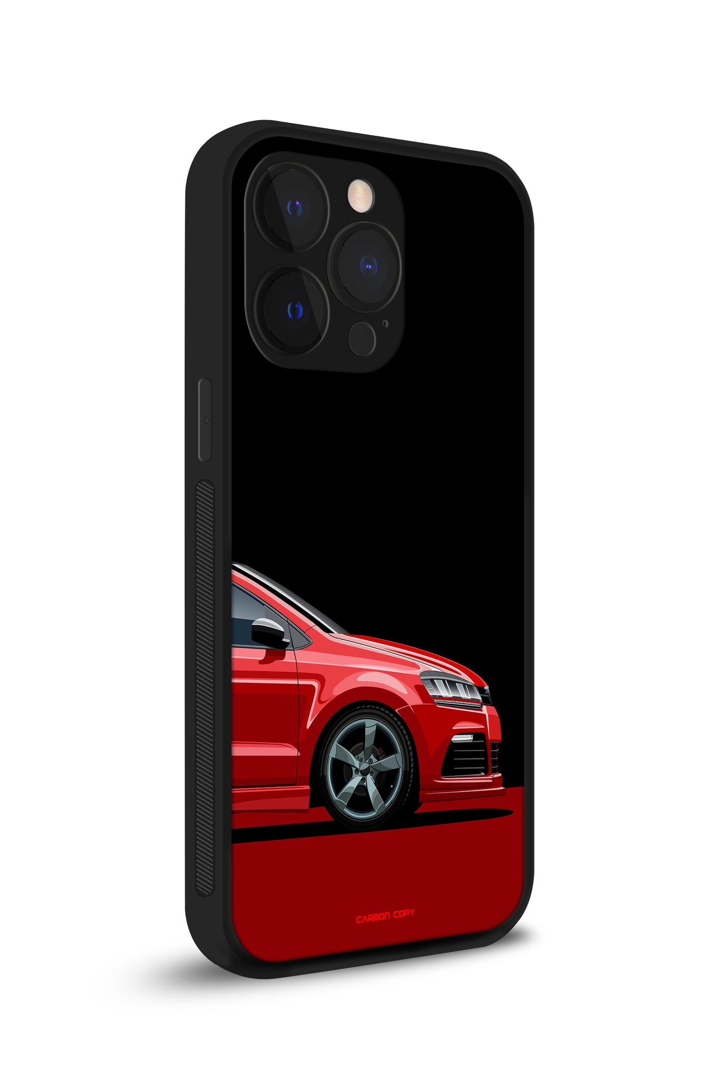 VW Polo Black Edition Premium Phone Glass Case