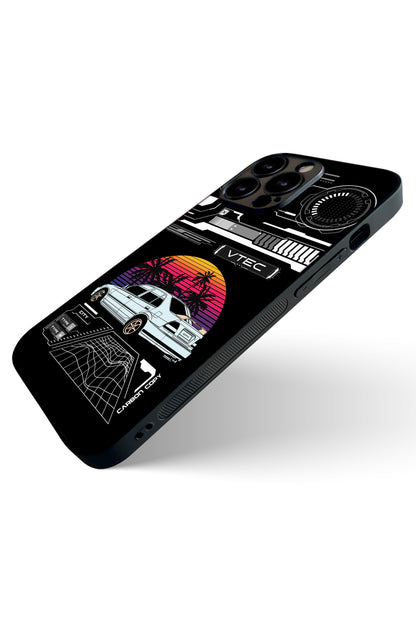 Honda City VTEC printed featured phone case