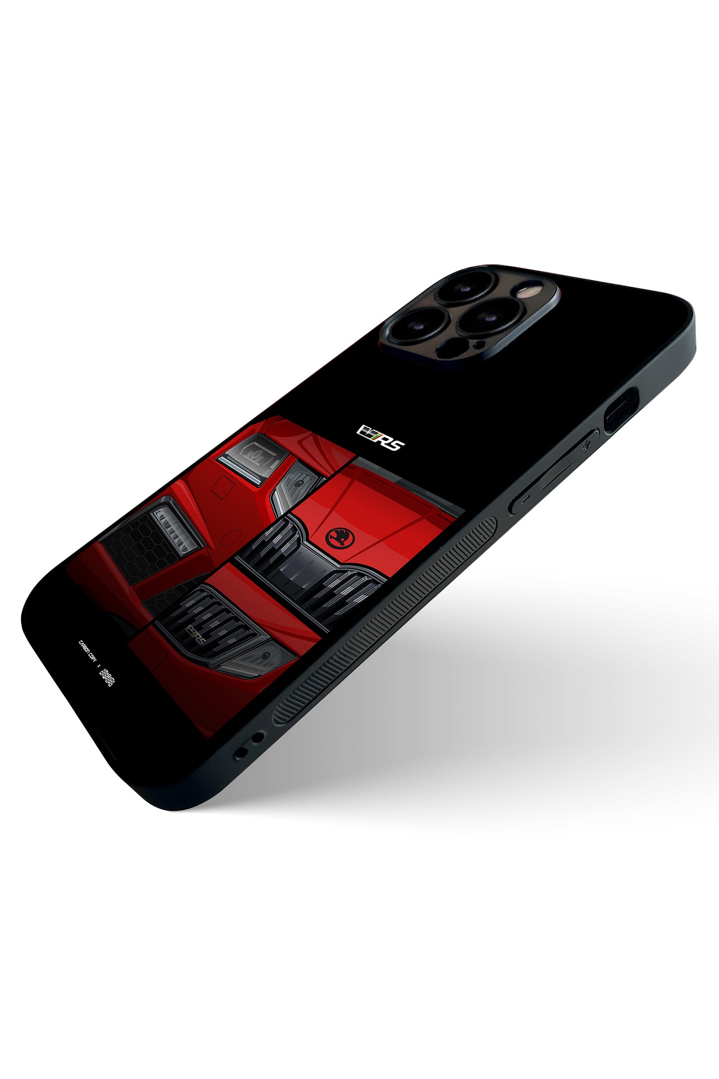 Skoda Octavia VRS Corrida Red Premium Phone Glass Case