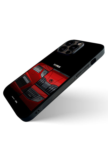 Skoda Octavia VRS Corrida Red Premium Phone Glass Case