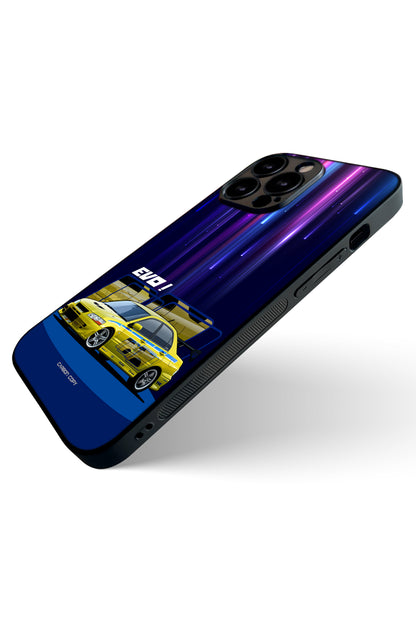 Mitsubishi EVO 7 Premium Phone Glass Case
