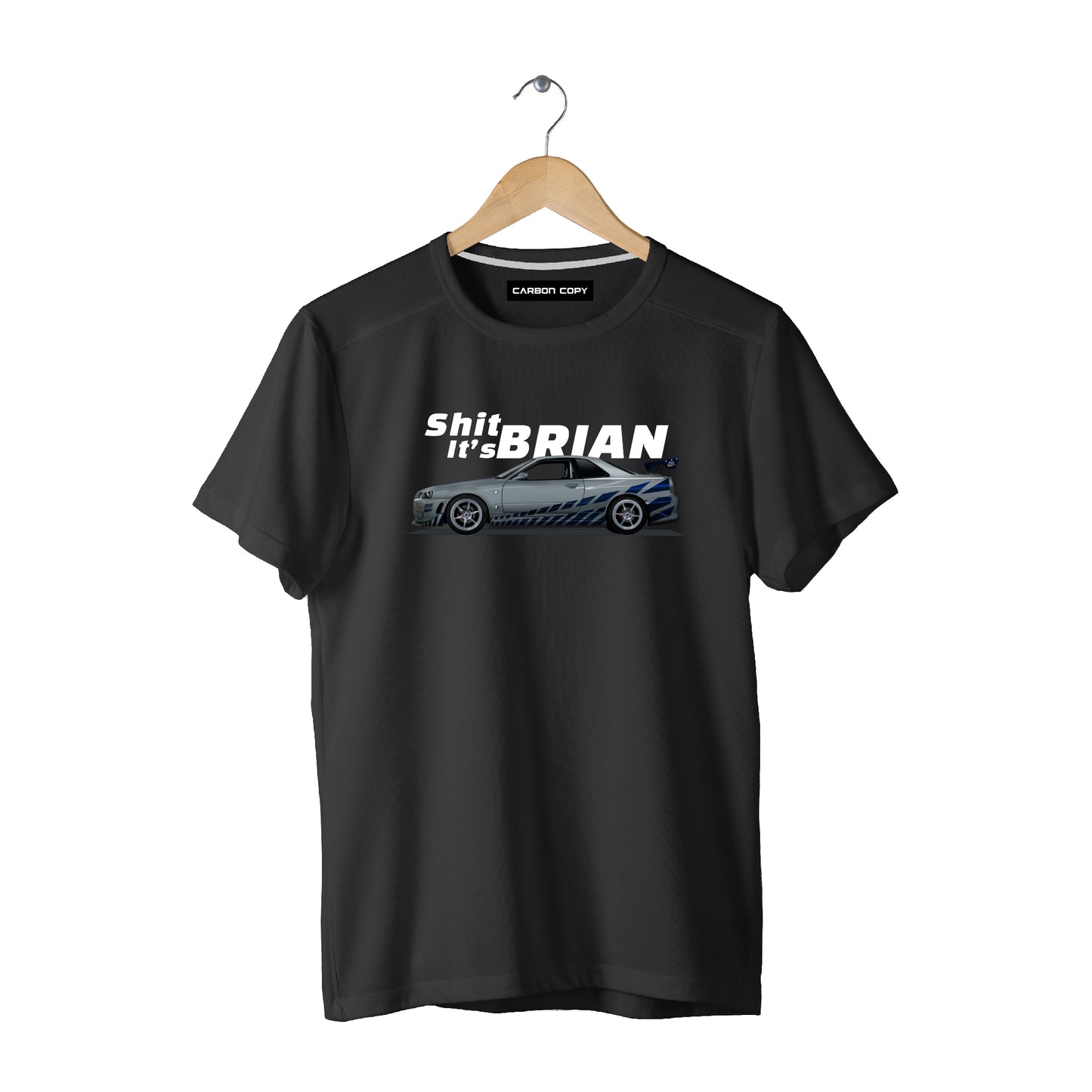 Nissan Skyline GT-R R34 | Shit its Brian’s car | Too Fast & Too Furious | CARBON COPY | Premium Women T-Shirt