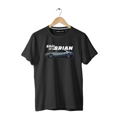 Nissan Skyline GT-R R34 | Shit its Brian’s car | Too Fast & Too Furious | CARBON COPY | Premium Unisex T-Shirt