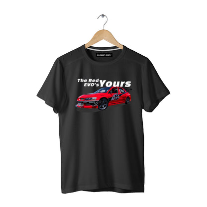 Mitsubishi Lancer Evolution X | F&F Tokyo Drift | Sean’s Evo | The Red EVO | CARBON COPY | Premium Unisex T-Shirt l Automotive