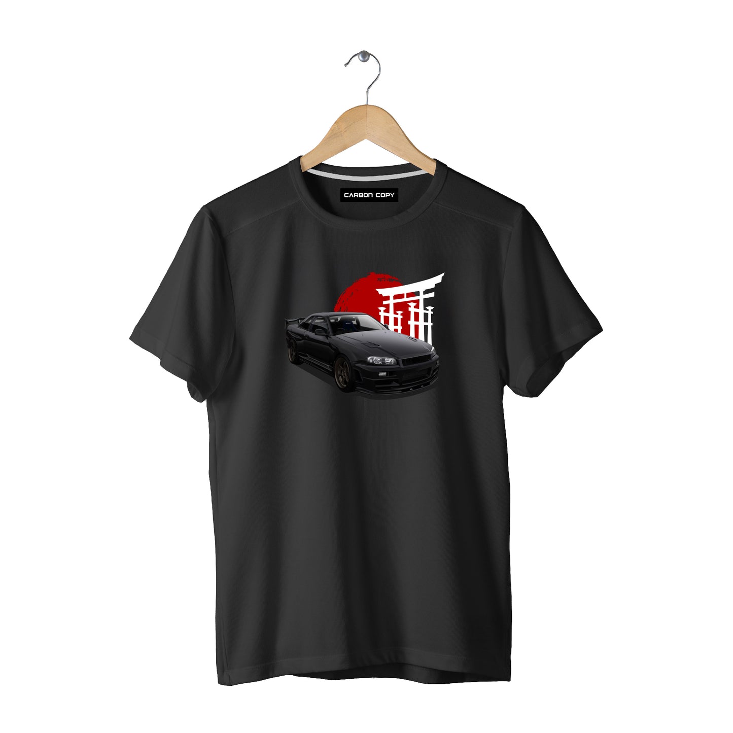 Nissan Skyline GT-R R34 | Godzilla | CARBON COPY | Premium Unisex T-Shirt | Automotive