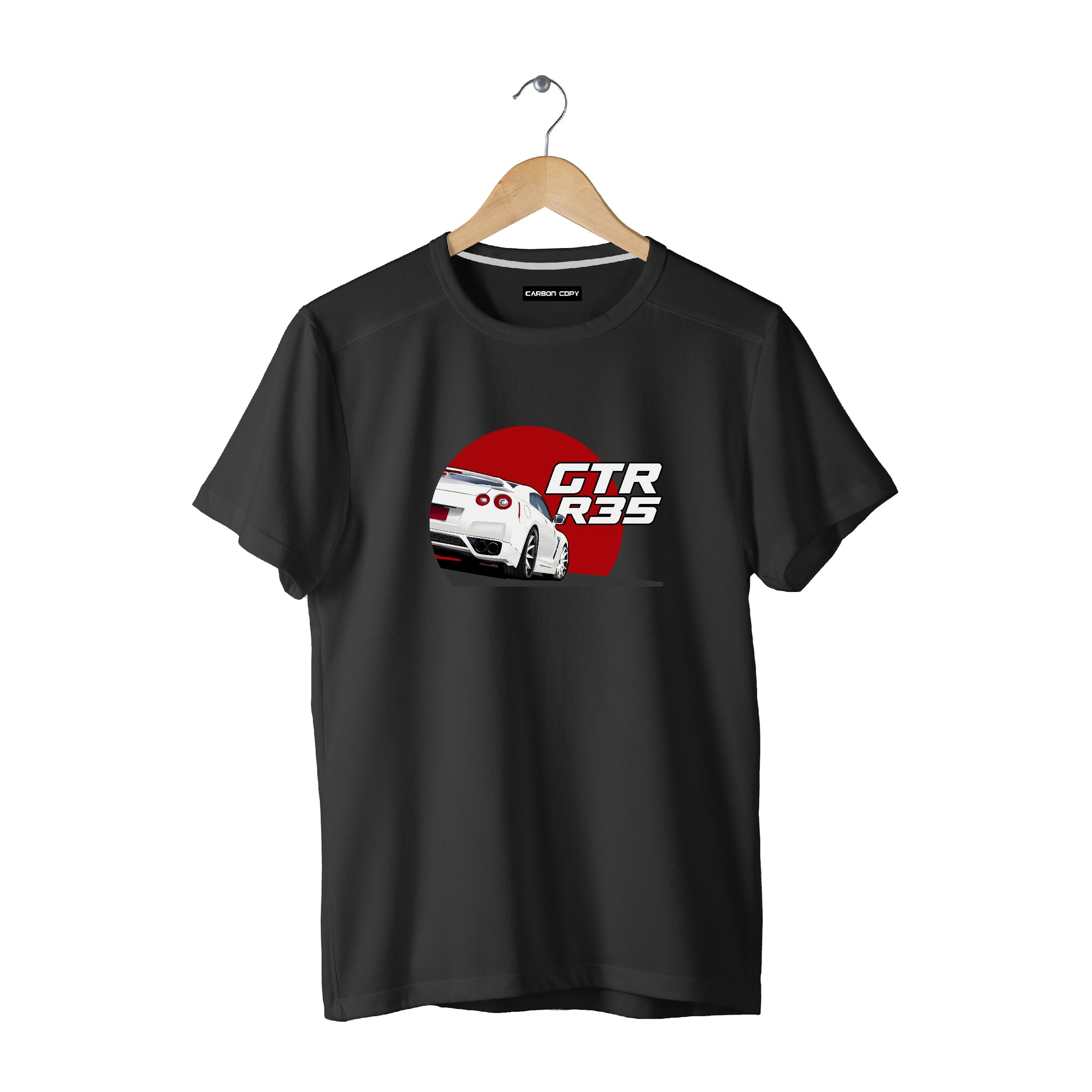 Nissan Skyline R-35 | CARBON-COPY | Premium Smart-Fit | Unisex T-Shirt| Black T-Shirt