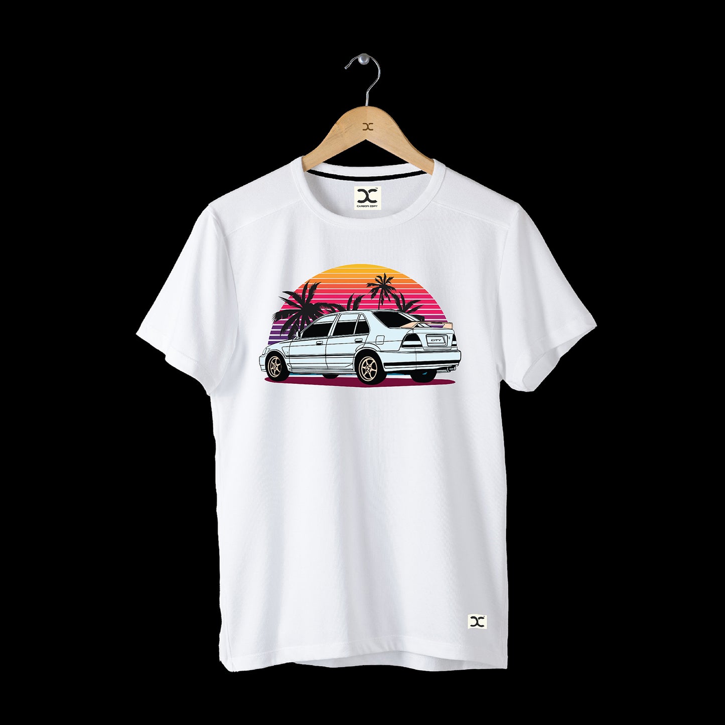 Honda City | Miami Legend | CARBON COPY | Premium Unisex T-Shirt