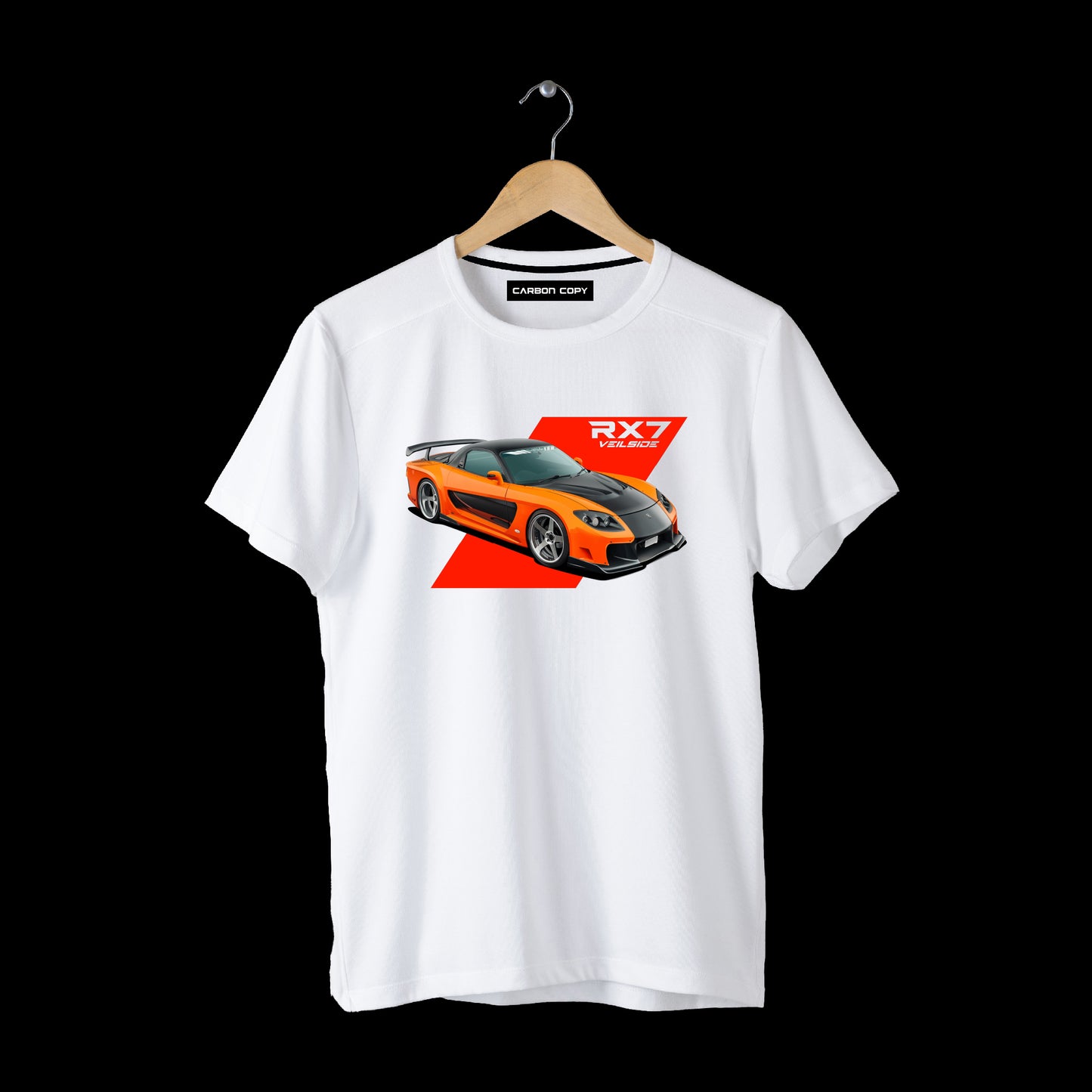 RX7 Veilside | Han's Mazda RX7 | Fast & Furious Tokyo Drift  | CARBON COPY | Premium Women T-Shirt
