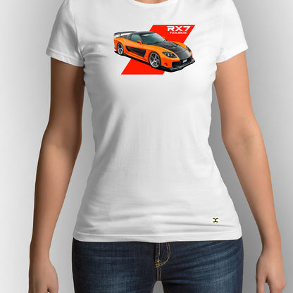RX7 Veilside | Han's Mazda RX7 | Fast & Furious Tokyo Drift  | CARBON COPY | Premium Women T-Shirt