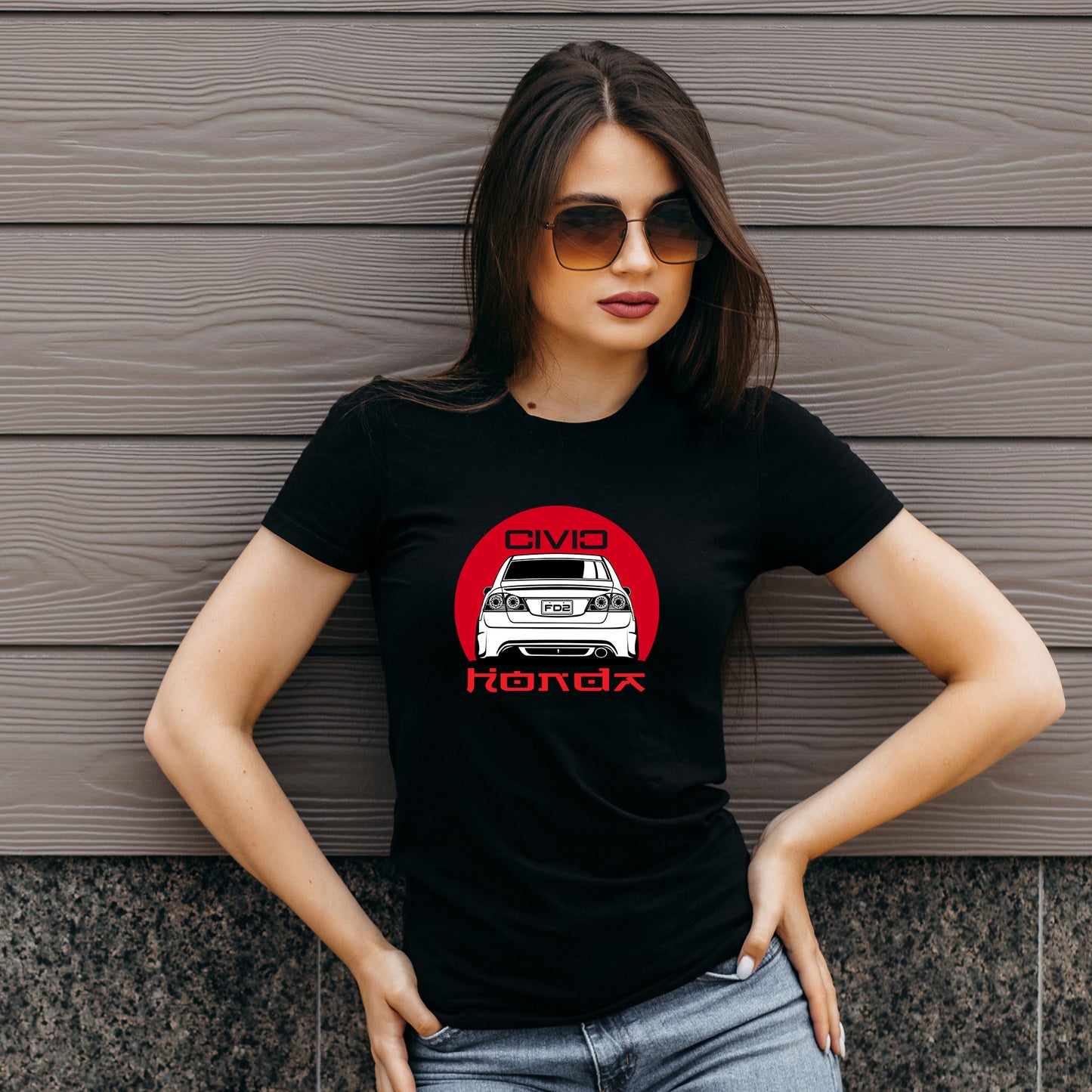 HONDA CIVIC FD2 | CARBON COPY | Premium Women T-Shirt | Automotive