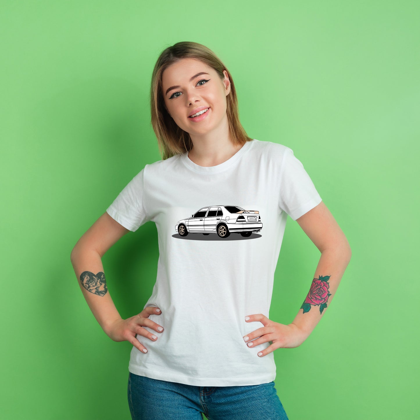 Honda City | Legend | CARBON COPY | Premium Women T-Shirt