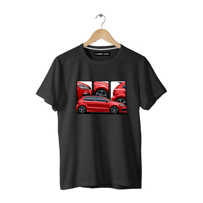 VW Red Polo | All Time Legend | CARBON COPY | Premium Unisex T-Shirt