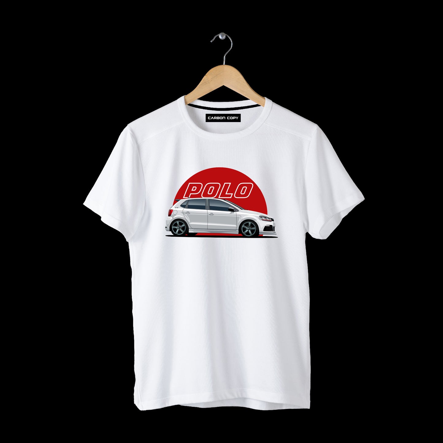 VW White Polo | All Time Legend | CARBON COPY | Premium Unisex T-Shirt
