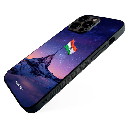 Indian Flag Pattern Lightweight Phone Glass