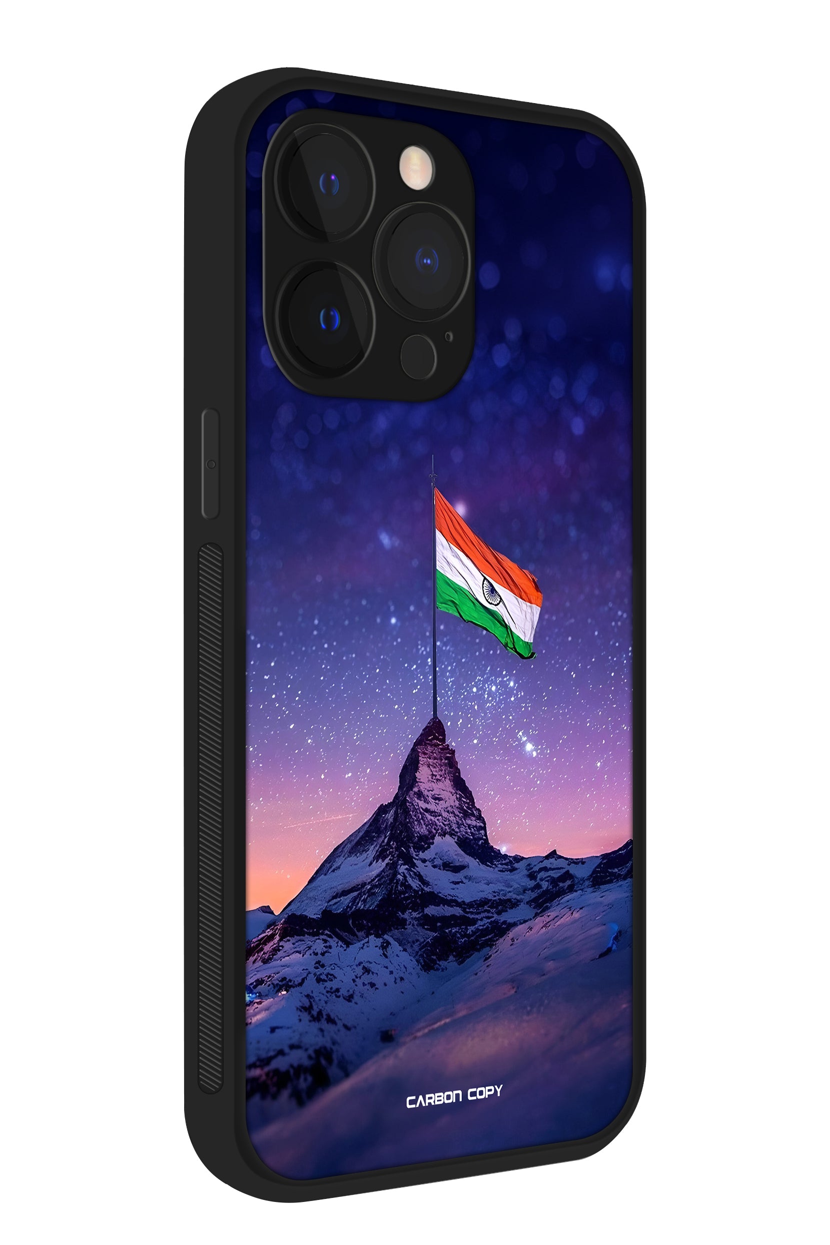 Indian Flag Pattern Premium Phone Glass