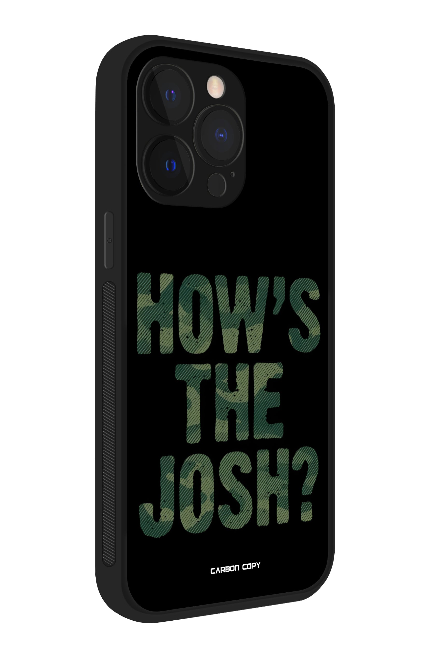 How's The Josh Qouted Phone Glass