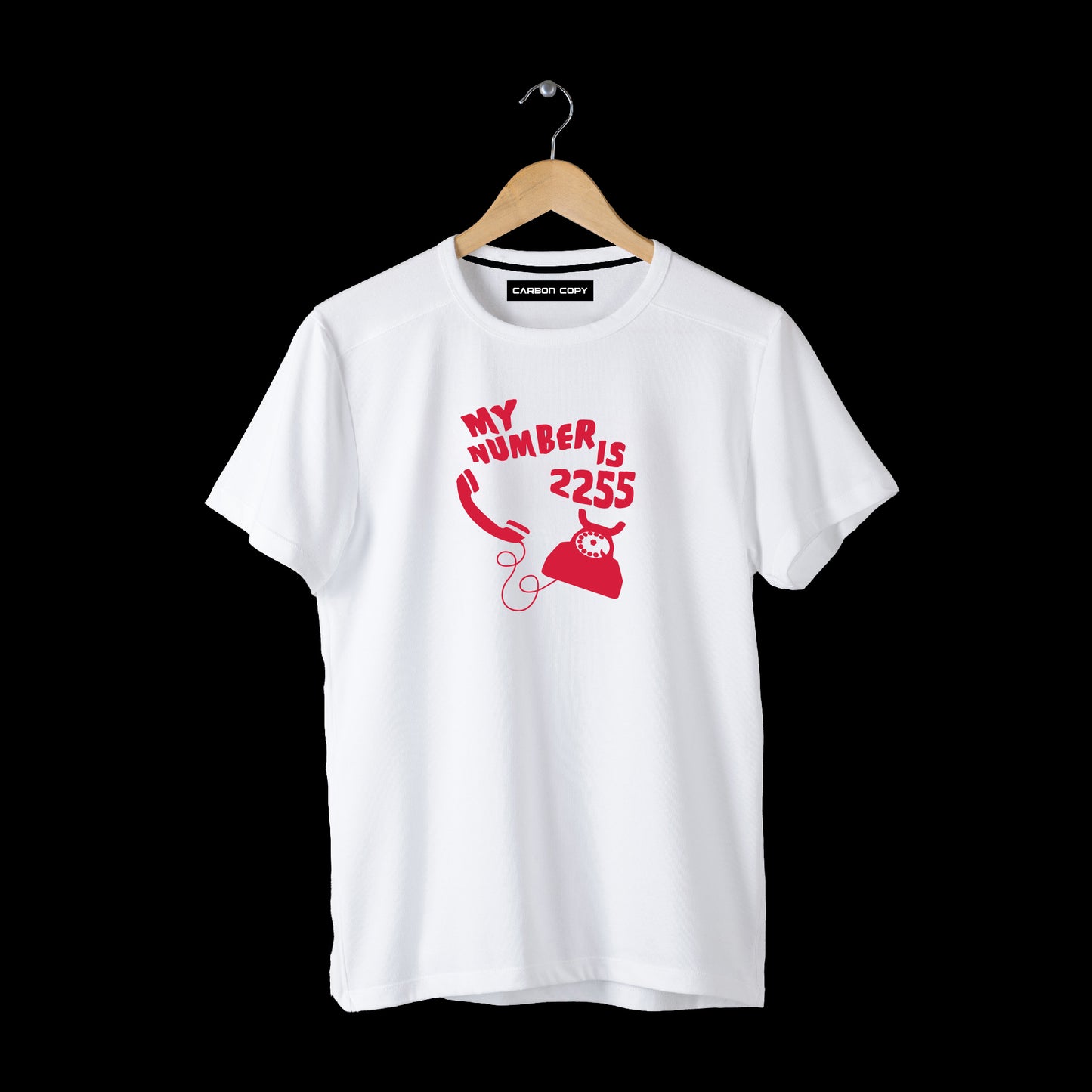 My Number is 2255  | CARBON COPY | Premium Unisex T-Shirt | Malayalam Dialogue