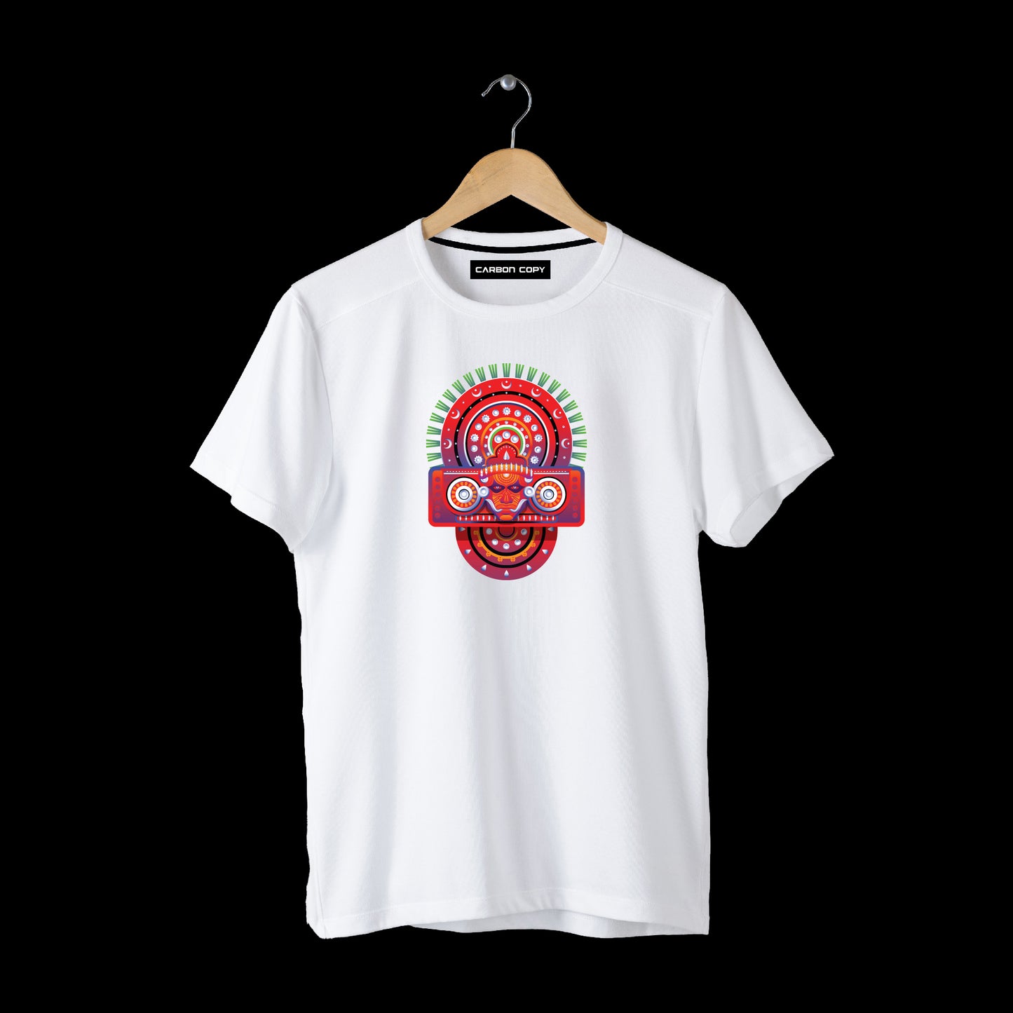 Bhagavathi Theyyam  | CARBON COPY | Premium Unisex T-Shirt | Theyyam