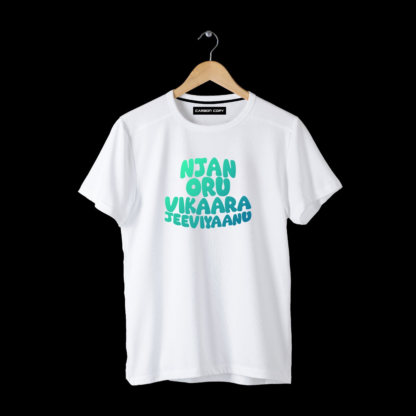 Njan Oru Vikaara Jeeviyanu | CARBON COPY | Premium Unisex T-Shirt