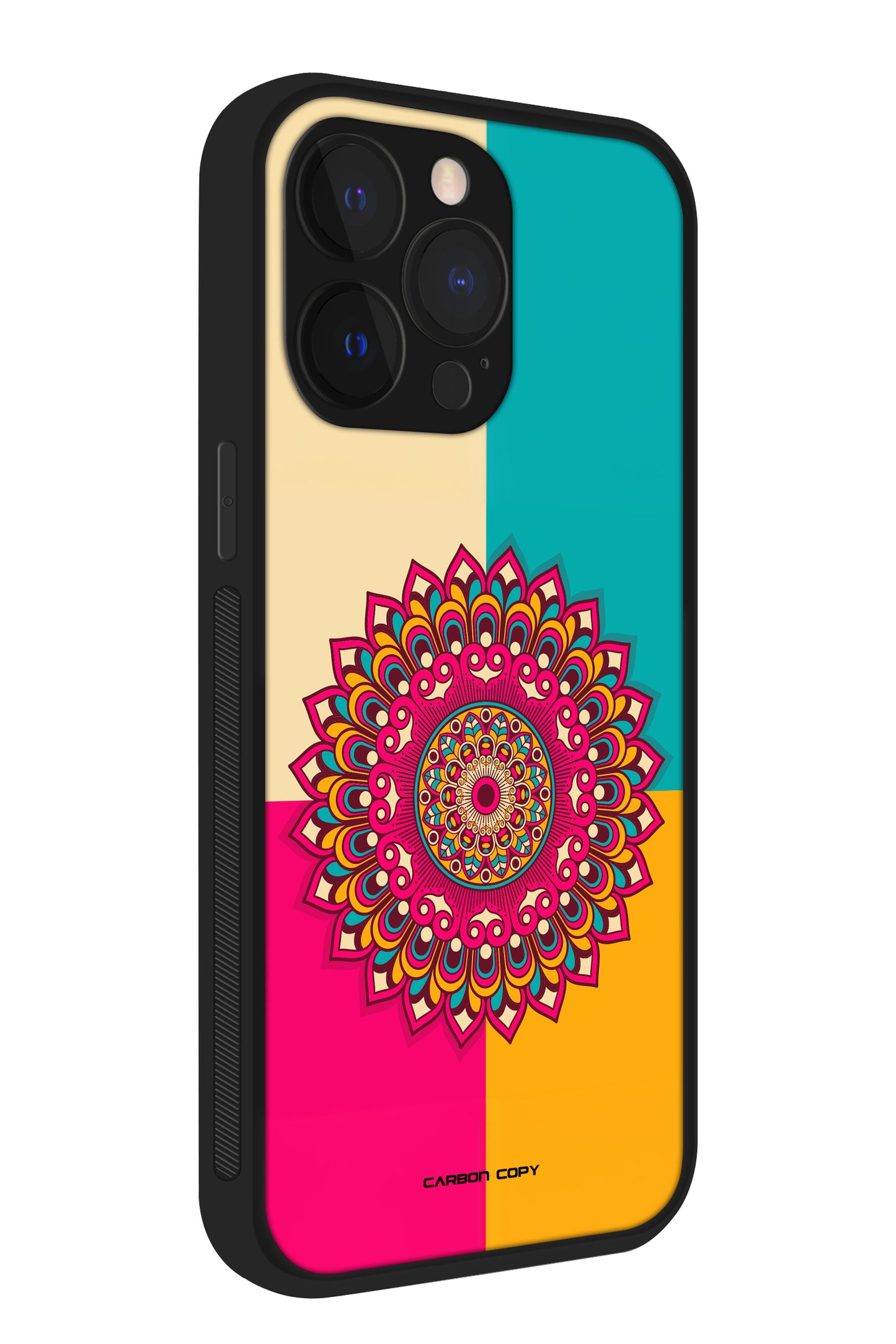 Colorful Mandala Pattern Phone Glass Case