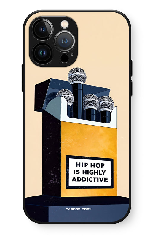 Mic Addiction Premium Phone Glass Case