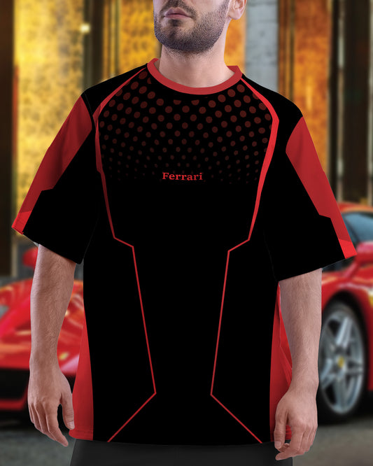 Enzo Ferrari | CARBON COPY | Premium Oversized T-shirt