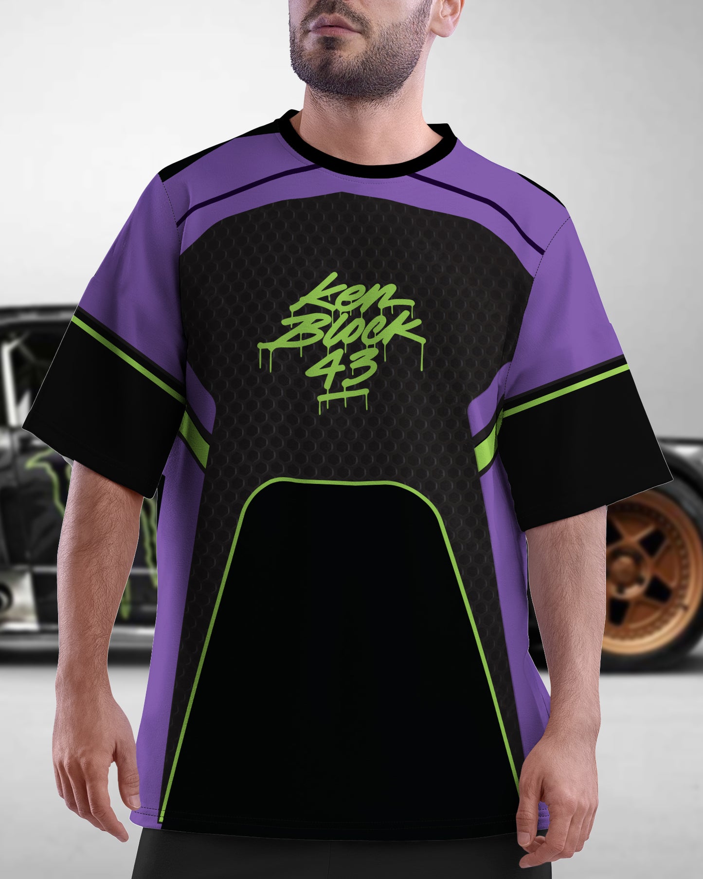 Ken Block | Hoonigan | CARBON COPY | Premium Oversized T-shirt