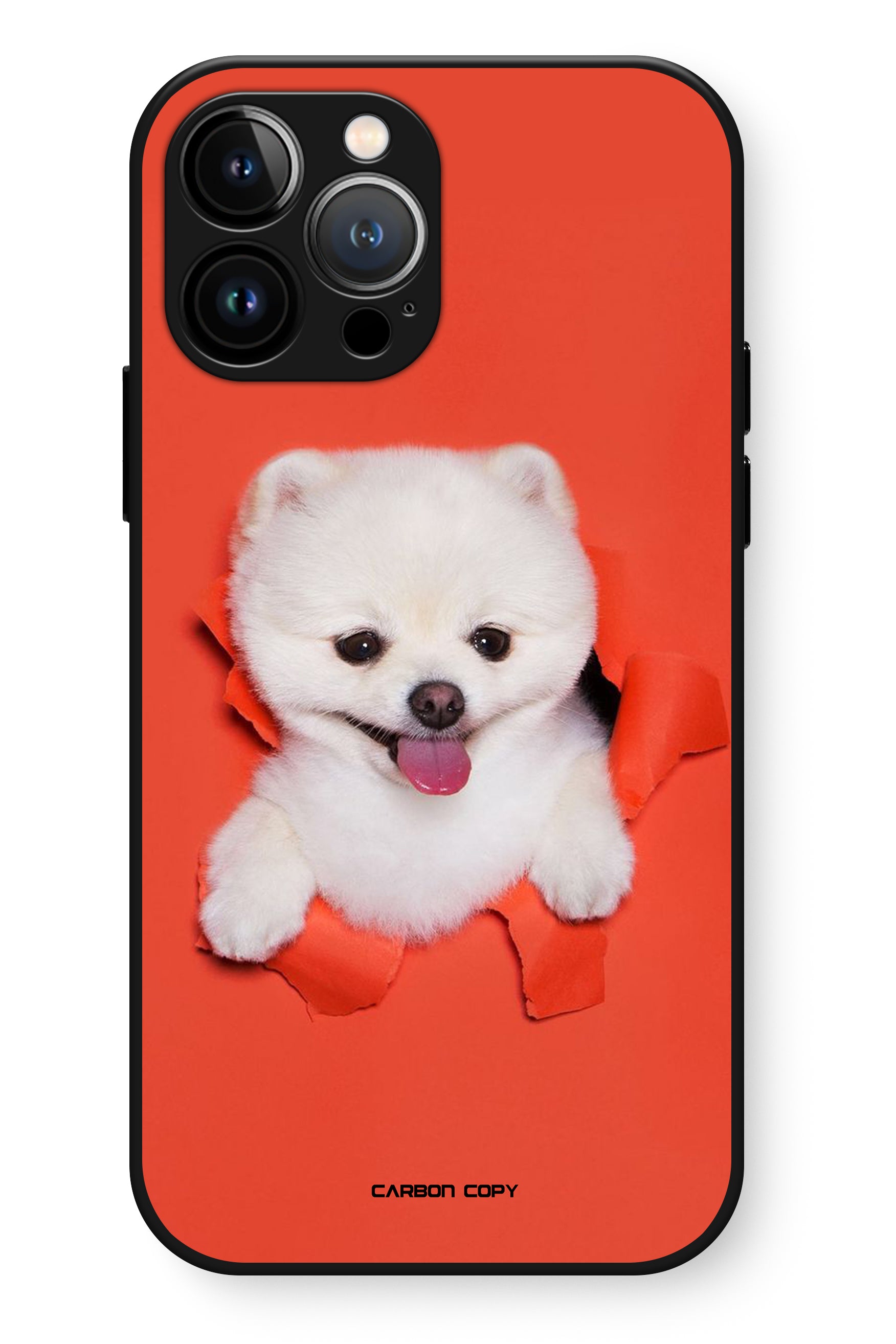 Puppy Pop Pattern Premium Phone Glass Case